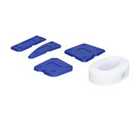 Fafeicy Nastro Autoadesivo in Silicone per Giunti, Sigillante Impermeabile Antimuffa per Bordi, Angoli e Fessure di Cucina e Bagno