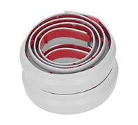 Fafeicy Nastro Autoadesivo per Porte 2PCS Guarnizioni di Tenuta per Isolamento Acustico e Termico con Adesivo Polimerico TPVC Acrilico Impermeabile per Spazi Fino a 1 Pollice (28 mm / 1, pollici)