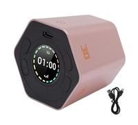 Fafeicy Orologio Scrivania Multidirezionale a Forma di Magnetico Ricaricabile con Controllo del Suono, Conto Alla Rovescia, Conto Alla Rovescia per Strumenti di Studio