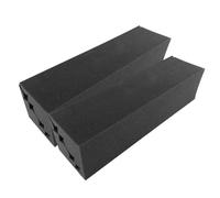 Fafeicy Pannelli in Schiuma del Bassino Ad Alta densità di Bassi per le Pareti Assorbimento Pannelli in Schiuma Antincendio Trappole per Basso per lo Studio Home Theater (30 x 18 x 18 cm)