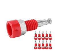 Fafeicy Pannello Durevole 10 Pezzi 10pcs 2 Mm per lo Strumento Elettronico per Strumento Elettronico (rosso)