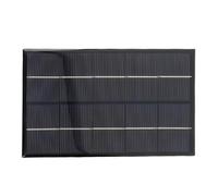 Fafeicy Pannello Solare Mini Modulo Pannello Solare in Polisilicio 1.9W 5V Caricabatteria Portatile Parti Fai da Te per Campeggio all'aperto Zaino in Spalla Progetti di Alimentazione di Emergenza