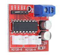 Fafeicy Passo Driver del Motore 2 Via CW Rotazione CCW Regolamento Velocità PWM Dual H Bridge Board 2.5A Motor Drive Control Veicolo Fai - -te Veicolo Fai - -te