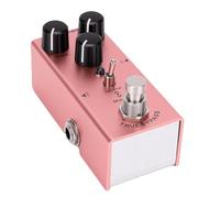 Fafeicy Pedale Distorsione per Chitarra Elettrica, Mini Fuzz Pedal con True Bypass e Alloggiamento in Lega di Alluminio