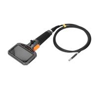 Fafeicy Periscopio Articolato Flessibile a 2 Vie con Schermo IPS 4,5 Pollici Sonda in Acciaio Inossidabile 1,55 M Fotocamera a Doppio Obiettivo per Macchinari e Riparazioni Auto