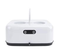 Fafeicy Piccola Asciugacatura Elettrica Asciugatrice Portatile per Lavanderia con di Circolazione Dell'aria Calda Feine Craftsmanship per Prestazioni a Lunga Durata (WHITE)