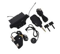 Fafeicy Pickup per Chitarra, Tecnologia di Frequenza UHF, Microfono, Pickup Wireless Alla Buca per Performance Dal Vivo e Sessioni di Jamming