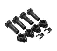 Fafeicy Piedino di Supporto per Armadietto, Gambe in ABS Regolabili con Cuscinetto di stabilità, per Divani e Armadi, 4 Set di Piedini per Mobili Regolabili, 97 Mm