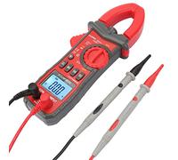 Fafeicy Pinza Amperometrica Digitale UA2008A Multimetro Portatile RMS AC DC Tester con Torcia a LED Mantenimento Dati per Elettricisti Tecnici Test di Resistenza 600V 600A