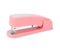 Fafeicy Pinzatore Rotante Rosa per Banco di Ufficio Regolabile a 360 Gradi per Scrivania Piccola capacità Portatile 20 per il Foglio per 24/6 26/6