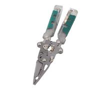 Fafeicy Pinze Elettriche 20 in 1 Stripper a Filo - Strumento Multifunzionale 8,8 Pollici per lo Stripping Crimpatura di Test di Tensione - Elettricista Fai - -te Riparazione Domestica