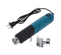 Fafeicy Pistola Termica da 300 W, Mini Soffiatore Ad Aria Calda Portatile con Supporto Pieghevole e Cavo di Alimentazione Prolungato, per Artigianato Fai-da-te Film in Resina (Spina europea)