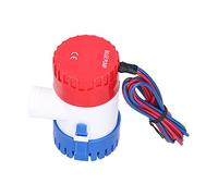 Fafeicy Pompa di Sentina, Piccola Pompa Elettrica Sommergibile con Interruttore Semiautomatico CC ABS, per lo Scarico Dell'alimentazione, Non Utilizzabile per Pompare Benzina(12V 750GPH), Pompa