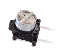 Fafeicy Pompa Peristaltica Auto -innesco, Pompa per Dosaggio Liquido a Basse Flussi per Laboratorio di Acquario, con Trasmissione degli Ingranaggi di Riduzione Planetaria, Valvola (1mmx3mm)