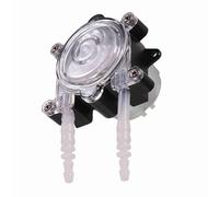 Fafeicy Pompa Peristaltica Auto -innesco, Pompa per Dosaggio Liquido a Basse Flussi per Laboratorio di Acquario, con Trasmissione degli Ingranaggi di Riduzione Planetaria, Valvola (3mmx5mm)