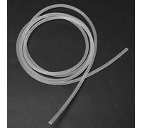 Fafeicy Pompa Peristaltica Tubo di Silicone, Materiale di Grado Alimentare, Alta Trasparenza, Resistente Ai Raggi UV, 1 Metro per la Trasformazione Farmaceutica e Alimentare (1mm*3mm)