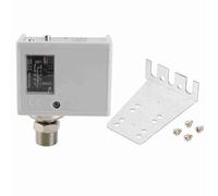 Fafeicy Pressostato Elettronico G1/2, Acciaio Inossidabile e Placcato in Ferro, Interruttore SPDT per Dispositivi di Raffreddamento del Compressore d'aria e Sistemi di Condizionamento dell'aria,