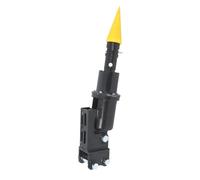 Fafeicy Punta da Trapano a Spirale per Escavatore, Cono per Spaccare Legna da Ardere, Lunghezza 70 Cm, per la Rimozione della Radice del Ceppo di Legno Duro da Parte degli Utenti