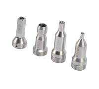 Fafeicy Punta del Rilevatore di estremità in Fibra Ottica 400X, Set in Acciaio Inossidabile con Connettori SC FC ST LC, Ideale per Tecnici in Fibra Ottica e Test di Rete