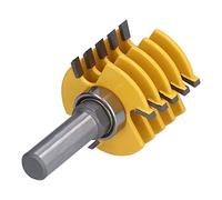 Fafeicy Punta per Fresa per Giunti a con Codolo da 1/2 Pollice Testa di Taglio da 1-7/8 Pollici Utensile per Fresatura CNC Scalpello per Lavorazione del Legno Punta per Giunti a Fresa