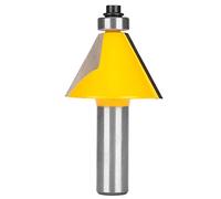 Fafeicy Punta Smussata da 30 Gradi, Fresa per Smusso in Lega YG6, Utensile da Taglio Durevole per Lavorazione del Legno e Carpenteria