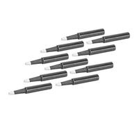 Fafeicy Punte per Saldatore da 10 Pezzi Resistenti Alle Alte Temperature per Serie 936/937/938, Punte per Saldatura con Riscaldamento Interno in Rame Privo di Ossigeno per Stazioni di Saldatura