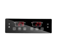 Fafeicy Regolatore di Temperatura per Congelatore 220 V, Scheda Regolatore 10 A con Doppia Sonda di Temperatura, Protezione IP65, Precisione 1 ℉