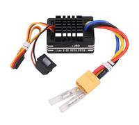 Fafeicy Regolatore di velocità Spazzolato ESC per Barche RC, ESC Impermeabile 80A con Uscita BEC 5A per Serbatoio per Barche RC Supporta Motori 540 550 750