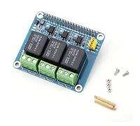 Fafeicy Relay Expansion Board 3 Canale per A+/B+/2B/3B/3B+applicabile Ai Progetti di Automazione