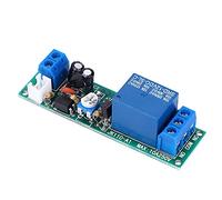 Fafeicy Relè Temporizzatore 12V DC Ritardo Regolabile 0,2S a 100S 10A per