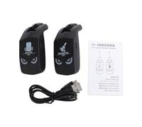 Fafeicy Ricevitore Trasmettitore 2.4G per Wireless per Chitarra con Latenza Ultra Bassa 4ms e Durata della Batteria 10H per Basso Elettrico