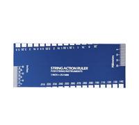 Fafeicy Righello per Chitarra e Strumento di Livellamento Design con Trave a T per la Misurazione Precisa Dell'altezza delle Corde e la Levigatura dei Tasti