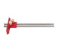 Fafeicy Righello per Tracciatore a Doppia Testa per la Lavorazione del Legno - Strumento in Acciaio Inossidabile per Segnare il Legno