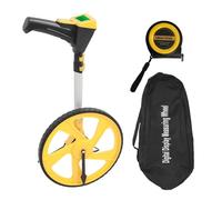 Fafeicy Rotella di Misurazione Digitale, Impugnatura Telescopica da 24,4 a 38,2 Pollici con Schermo LCD Retroilluminato per Misurazione Accurata della Distanza Metrica Imperiale,