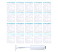 Fafeicy Sacchetti per Conservazione Sottovuoto per Essiccatore di Filamenti, Contenitori Riutilizzabili per Parti di Stampante 3D PLA a Prova di umidità con Estrattore per Pompa d'aria, Mantengono