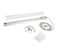 Fafeicy Scala Lineare da 500 Mm con a 5 Cuscinetti per Lettura Digitale, Corpo in Alluminio e Testa in Lega di Zinco, Precisione ±5um per Tornio e Fresatrice Compatibile con JCS900-2AE/JCS900-3AE