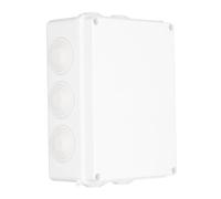Fafeicy Scatola di Giunzione ABS Impermeabile IP65, Contenitore Elettrico | Materiale ABS Resistente Agli Urti, Uso Esterno, Protezione IP65, Ideale per Luci Paesaggistiche, Fontane e Utensi li