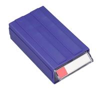 Fafeicy Scatola per Componenti per Cassetti 180x95x50mm Organizzatore per Contenitori Modulari in Plastica Addensata per Forniture per Ufficio Artigianali Blu