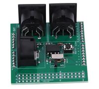 Fafeicy Scheda Adattatore MIDI Porta Seriale a Modulo MIDI Piastra Adattatore Interfaccia Digitale PCB per Test di Strumenti Musicali e Misurazioni Elettroniche