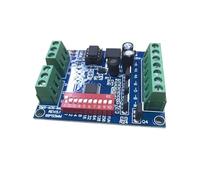 Fafeicy Scheda di Controllo DMX512 a 4, Uscita 5A, Design Compatto, Ideale per L'illuminazione a LED RGB in Configurazioni Professionali