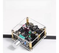 Fafeicy Scheda di Decodifica USB BT, Ricevitore Audio Lossless da 1411 Kbps con Design Ad Aspirazione Magnetica per di Amplificazione (senza telecomando)