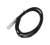 Fafeicy Sensore a Livello Dell'acqua, Trasmettitore Liquido Sonda di Livello Sommergibile IP68 4-20 MA Uscita 316L in Acciaio Inossidabile con Thread M20X1.5 per (Cavo 5 m/196,9 pollici (portata