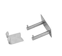 Fafeicy Set di Ganci per Asciugamani Set di Ganci per Asciugamani in Acciaio Inossidabile Resistente all'usura Forte capacità Portante per Bagno Guardaroba di a Parete per Accappatoi Chiavi