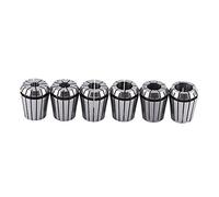 Fafeicy Set di Pinze a Molla ER32, Set di Pinze da 6 Pezzi 10-20mm per Macchina per Incidere CNC, Utensile per Fresatura, Realizzato in Acciaio per Molle, Alta Precisione, Installazione Facile,