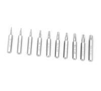 Fafeicy Set di punte per cacciavite a stella con gambo per placcatura superficiale 10 pezzi 4mm CR-V Strumenti di riparazione T3/T4/T5/T6/T7/T8/T9/T10/T15/T20, Set Di Cacciaviti