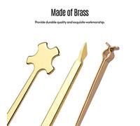 Fafeicy Set di Strumenti per il Suono del Violino, Calibro in Ottone e Retriever per una qualità del Suono Ottimale, Kit Essenziale per Liutai Fai da Te e Suonatori di Violino