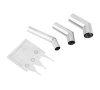 Fafeicy Set Ugelli per Saldatura Al Microscopio Testa Ad Aria Calda con 3 Ugelli e 3 Strumenti per Ponticelli di Cablaggio per Riparazioni Elettroniche Piegatura Cavi CPU e Tecnici Che Saltano i Cavi