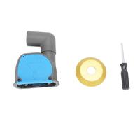 Fafeicy Sindone da Collettore di Polvere, per una Smerigliatrice Ad Angolo da 115 115, Copertura di Polvere PA66 da 9 Mm con Ruota di Macinazione, per Pavimento a Parete V Grooving e (20MM)