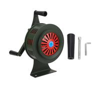 Fafeicy Sirena Manovella del Corno Manuale Portatile in Lega di Alluminio 120dB Sirena di Sicurezza di Emergenza a Volume Ad Alto Volume per la Scuola di Fabbrica
