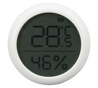 Fafeicy Smart Igrometro, Sensore di Temperatura dell'umidità Digitale, Monitoraggio in Tempo Reale WiFi con Avvisi per App per Schermo LCD, per la Casa per Bambini in Casa